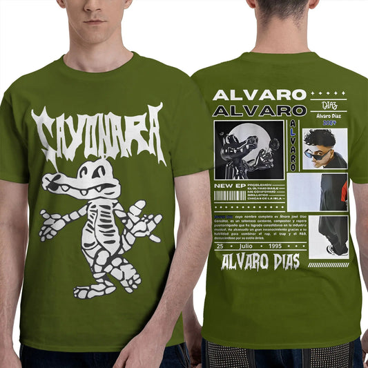 Alvaro Díaz Sayonara T-Shirt – Army Green