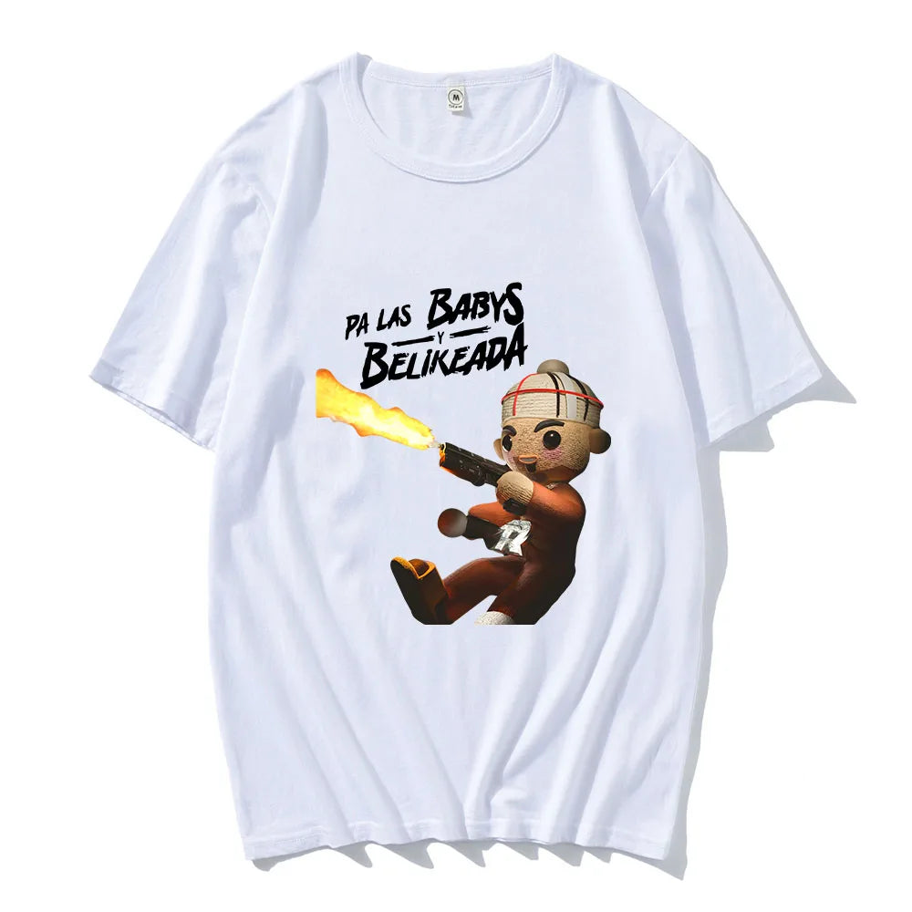 Fuerza Regida “Pa Las Babys y Belikeada” Tour T-Shirt (White)