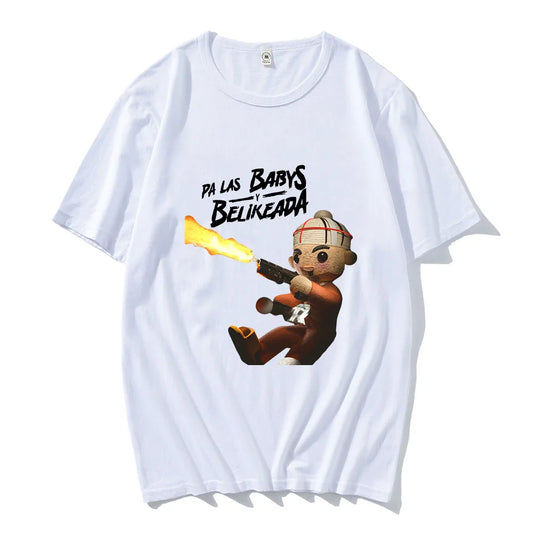 Fuerza Regida “Pa Las Babys y Belikeada” Tour T-Shirt (White)