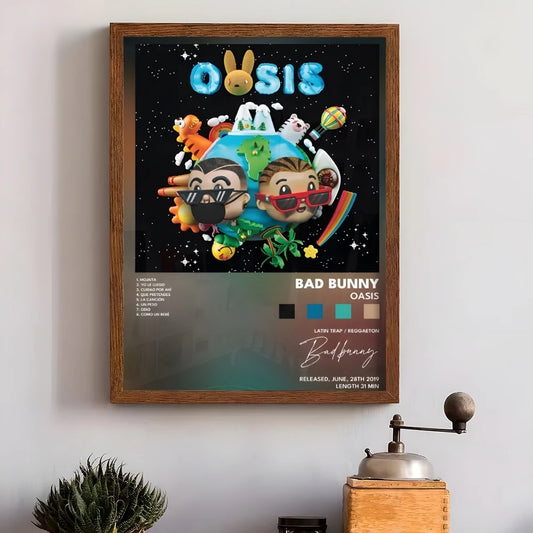 Bad Bunny “OASIS” Album Poster Print
