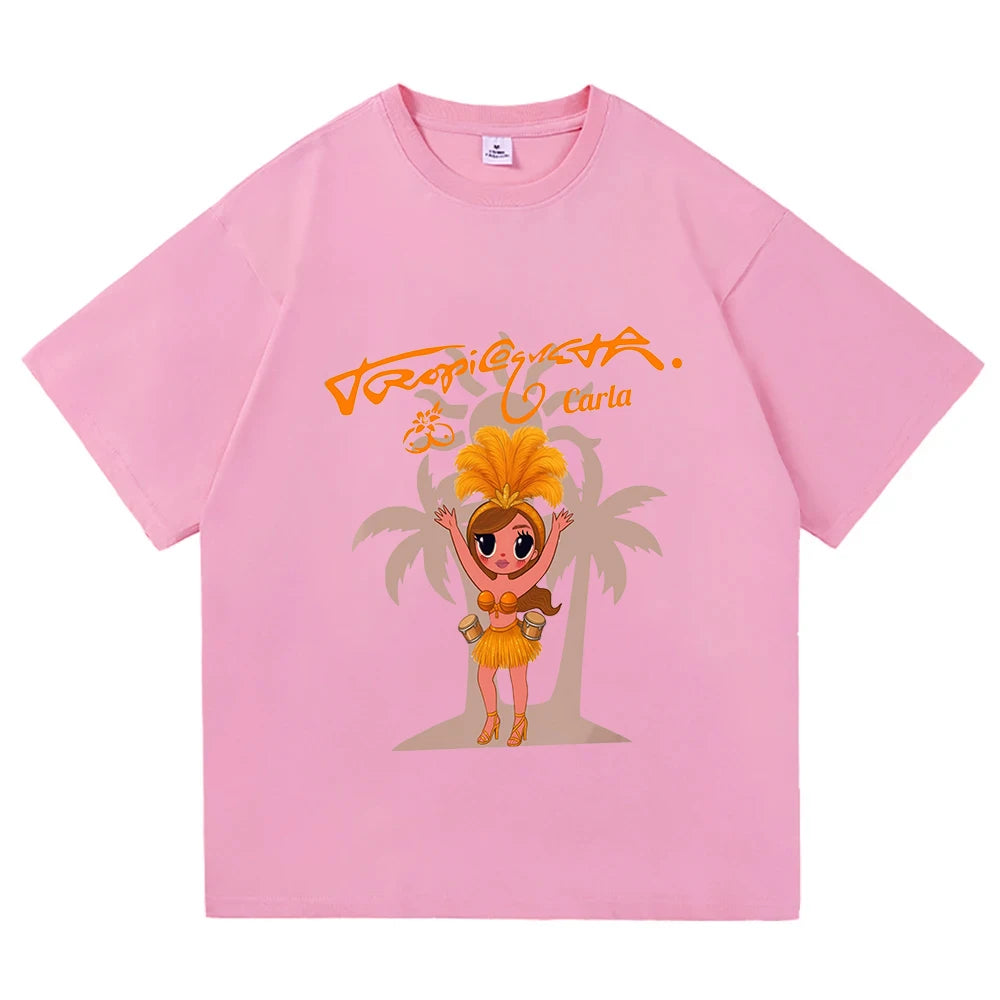 KAROL G Tropicoqueta Pink T-Shirt