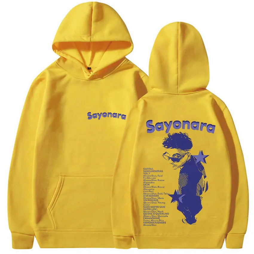 Alvaro Diaz Sayonara Tour Hoodie – Yellow