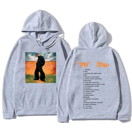 Gray DON KBRN Hoodie – Singer Eladio Carrión