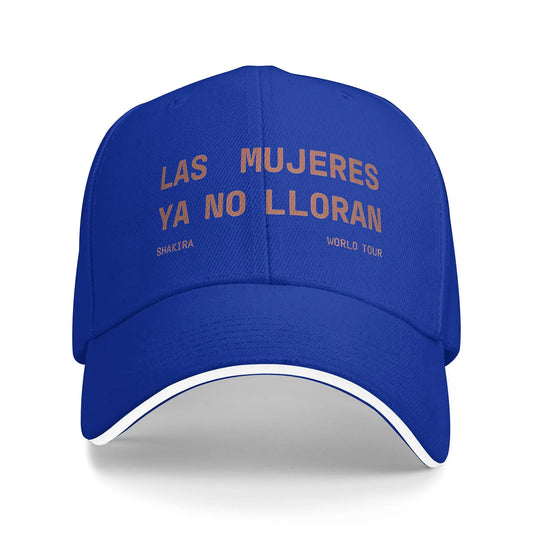 Shakira Las Mujeres Ya No Lloran World Tour Baseball Cap (Blue)
