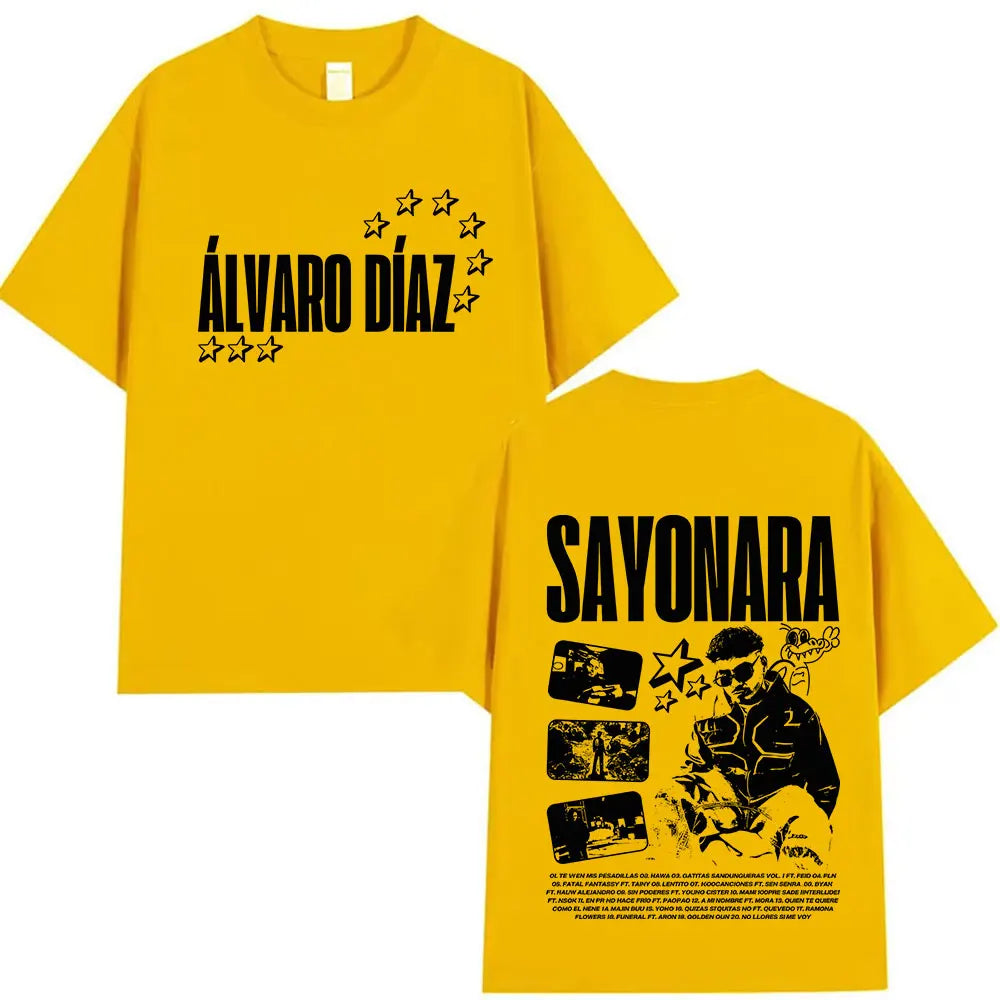 Alvaro Diaz Sayonara Tour T-Shirt – Yellow