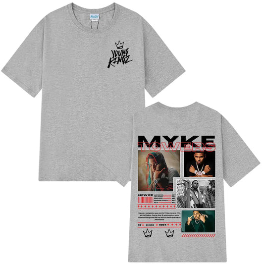 Gray Myke Towers Young Kingz T-Shirt