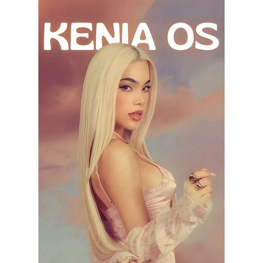 Kenia OS Cloud Glow Poster – Pastel Dream Aesthetic