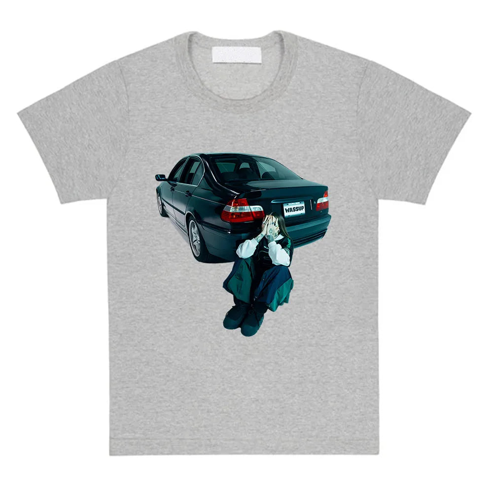 Young Miko “Wassup” T-Shirt – Gray