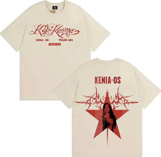 Kenia OS La Kasita Tour MX 2026 T-Shirt - Beige