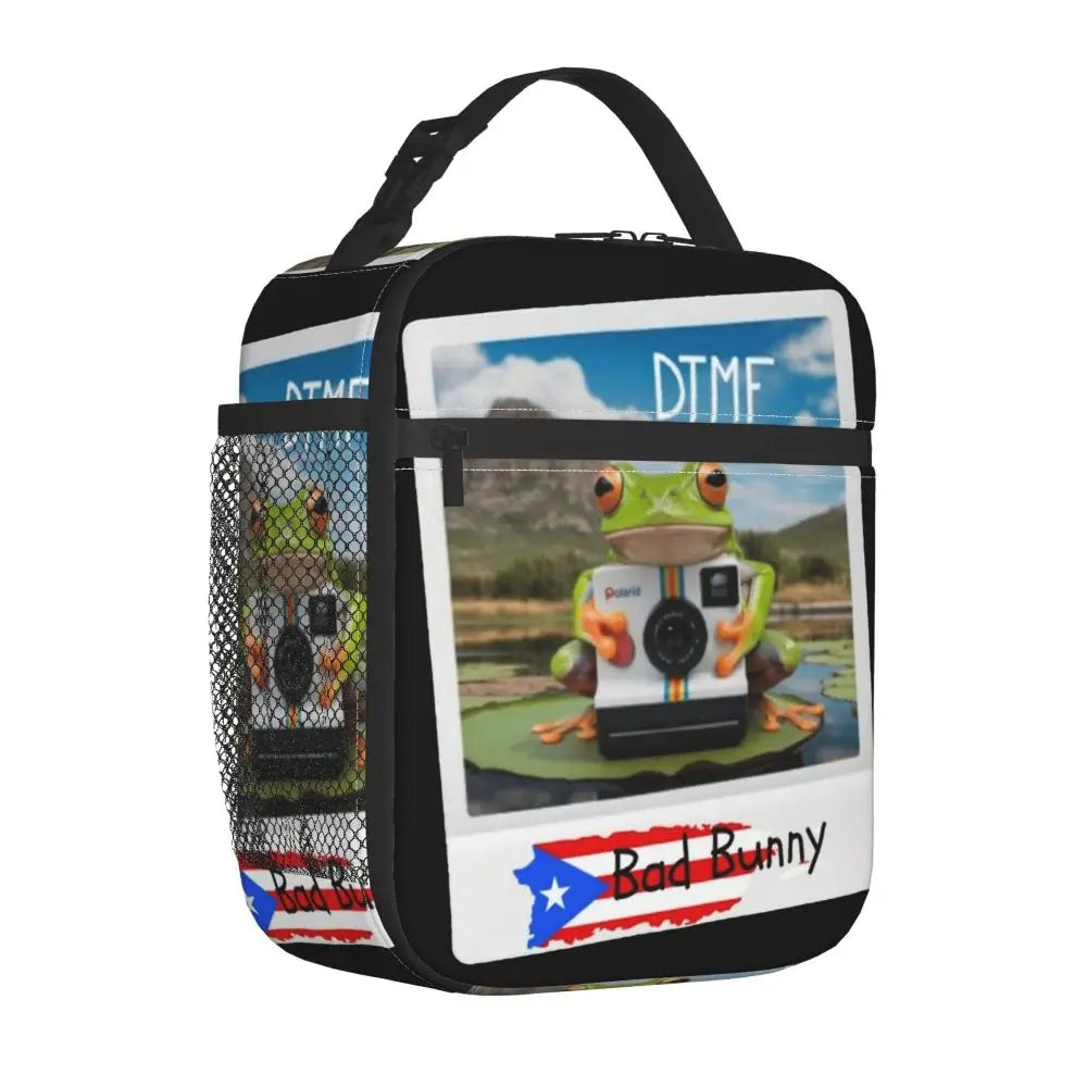 Lunch Bag DTMF – Bad Bunny “Polaroid Puerto Rico"
