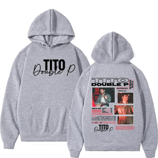 Tito Double P Ay Mamá Hoodie – Gray