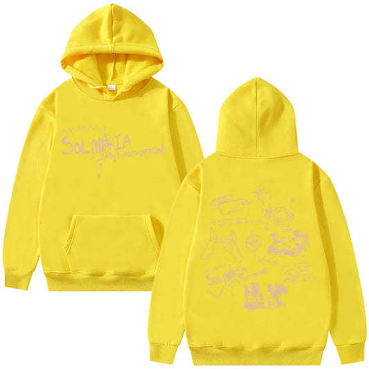 Eladio Carrion Sol Maria hoodie - yellow