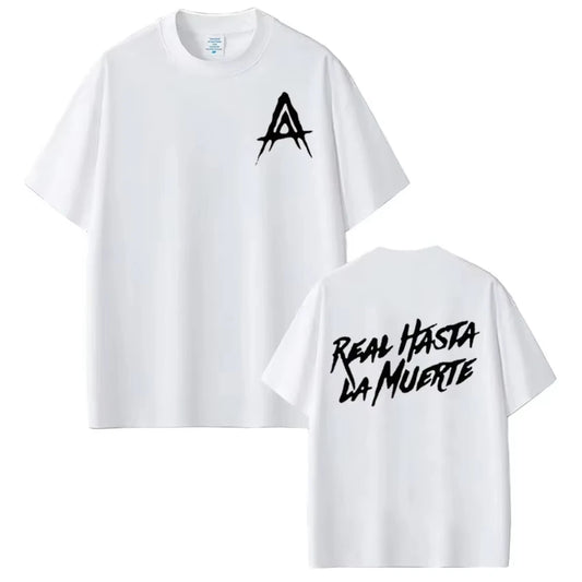 Anuel AA “Real Hasta La Muerte” T-Shirt – White