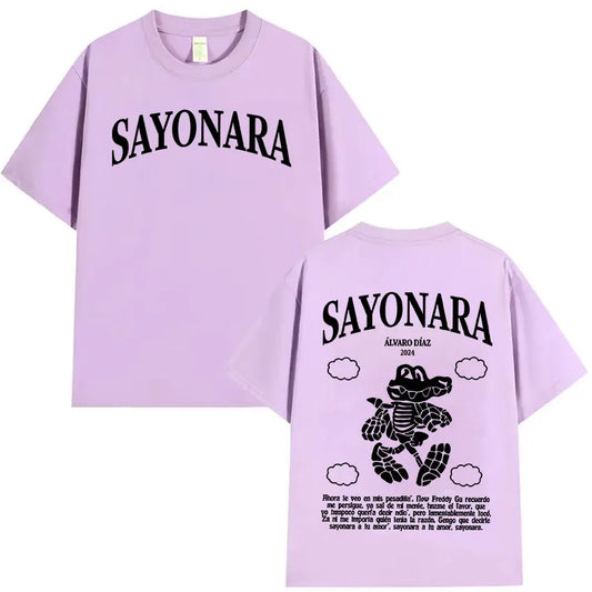 Alvaro Diaz Sayonara Tour 2025 T-Shirt – Purple