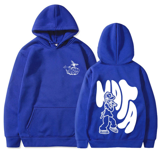 Natanael Cano CORRIDOS TUMBADOS Hoodie - Blue