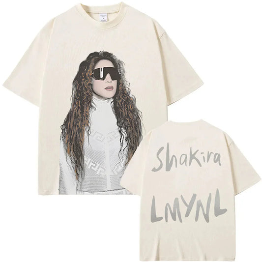 2026 Shakira LMYNL World Tour T-Shirt (Beige)